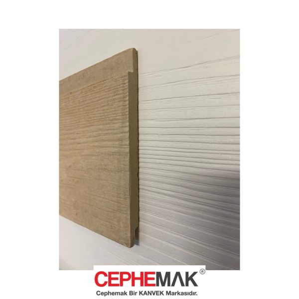 Betopan Fibercement Ahşap Lamba Zıvanalı Levha 10 mm (15 cm)150x3000 - Görsel 2
