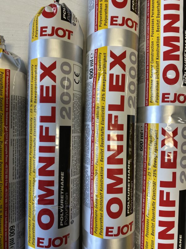 Ejot OMNIFLEX 2000 Poliüretan Sosis Mastik 600 ml (Siyah) - Görsel 9