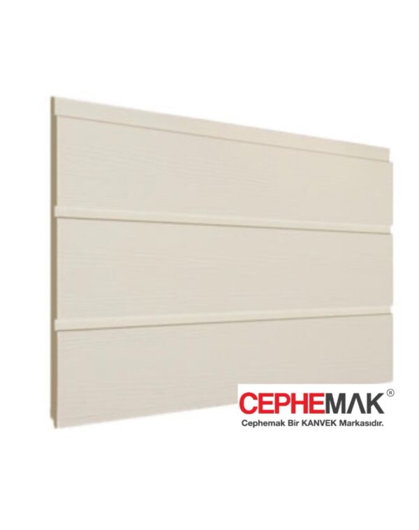 Betopan Fibercement Ahşap Ceviz Ağacı Desenli Çift Fugalı Lamba Zıvanalı 12 mm 40,5 cm 3 mt Levha