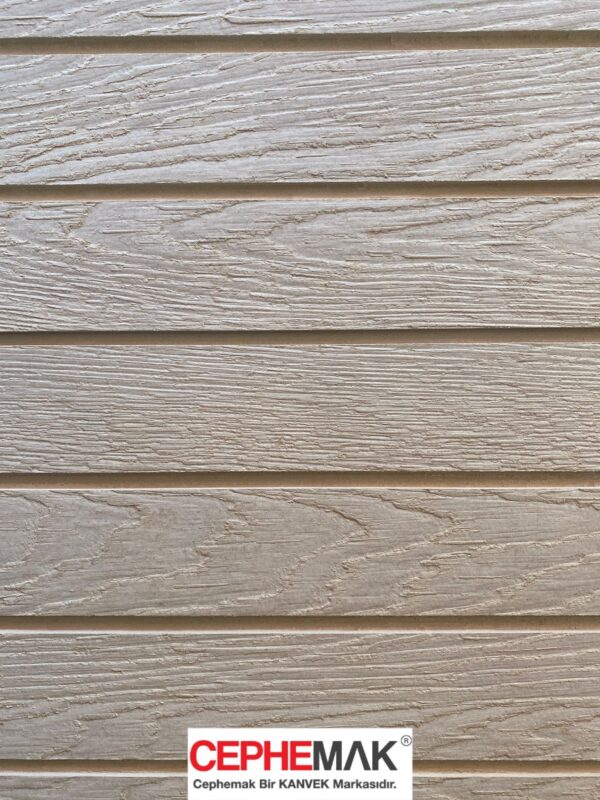 Betopan Fibercement Ahşap Ceviz Ağacı Desenli 3 Derz li Fugalı Lamba Zıvanalı Levha 10 mm 405×2500 - Görsel 3